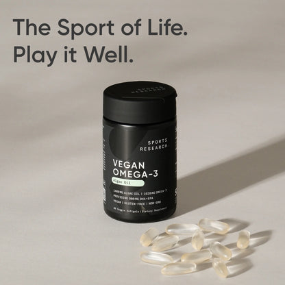 ® Highest Levels of Vegan Omega 3 DHA & EPA Softgel Fatty Acids (Carrageenan Free)