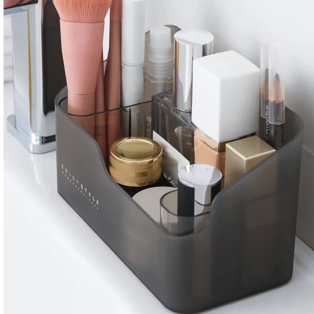 Multi-Functional Skin Care Products Remote Control Cosmetics Jewelry Storage Box Make up Cosmetics Organizer Storage Box